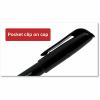 Universal Pen-Style Permanent Marker Value Pack, Fine Bullet Tip, Black, 36/Pack 8