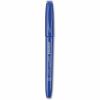 Universal Pen-Style Permanent Marker, Fine Bullet Tip, Blue, Dozen 1