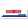 Universal Pen-Style Permanent Marker, Fine Bullet Tip, Blue, Dozen 3