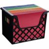 Universal Recycled Extra Capacity Desktop File Holder, Letter Size, 8.5" Long, Black 2