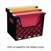 Universal Recycled Extra Capacity Desktop File Holder, Letter Size, 8.5" Long, Black 4