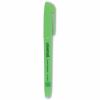 Universal Pocket Highlighters, Fluorescent Green Ink, Chisel Tip, Green Barrel, Dozen 1