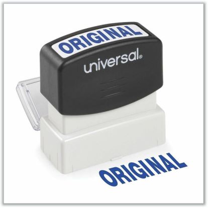 Universal Message Stamp, ORIGINAL, Pre-Inked One-Color, Blue 1