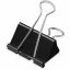 Universal Binder Clip Zip-Seal Bag Value Pack, Mini, Black/Silver, 144/Pack 1