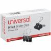 Universal Binder Clips Value Pack, Small, Black/Silver, 36/Box 2