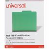 Universal 2/5 Tab Cut Letter Classification Folder 1