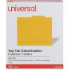 Universal 2/5 Tab Cut Letter Classification Folder 1