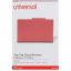 Universal 2/5 Tab Cut Legal Classification Folder 1
