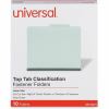 Universal 2/5 Tab Cut Letter Classification Folder 1