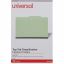 Universal 2/5 Tab Cut Legal Classification Folder 1