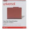 Universal 2/5 Tab Cut Letter Classification Folder 1