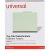 Universal 2/5 Tab Cut Letter Classification Folder 1