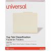 Universal 2/5 Tab Cut Letter Classification Folder 1