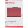 Universal 2/5 Tab Cut Legal Classification Folder 1