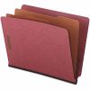 Universal Straight Tab Cut Letter Classification Folder 6