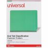 Universal Straight Tab Cut Letter Classification Folder 2