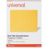Universal Straight Tab Cut Letter Classification Folder 2