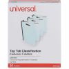 Universal 1/3 Tab Cut Letter Classification Folder 2