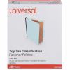 Universal 2/5 Tab Cut Letter Classification Folder 1