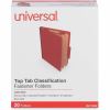 Universal 2/5 Tab Cut Letter Classification Folder 1