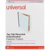 Universal 2/5 Tab Cut Letter Classification Folder 2