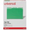 Universal 1/3 Tab Cut Letter Top Tab File Folder 1