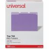 Universal 1/3 Tab Cut Letter Top Tab File Folder 1