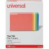 Universal 1/3 Tab Cut Letter Top Tab File Folder 1
