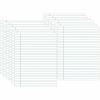 Universal Glue Top Pads, Wide/Legal Rule, 50 White 8.5 x 11 Sheets, Dozen 1