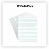 Universal Glue Top Pads, Wide/Legal Rule, 50 White 8.5 x 11 Sheets, Dozen 2