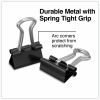 Universal Binder Clips with Storage Tub, Mini, Black/Silver, 60/Pack 3