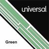 Universal Deluxe Colored Paper, 20 lb Bond Weight, 8.5 x 11, Green, 500/Ream 4