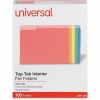 Universal 1/3 Tab Cut Letter Top Tab File Folder 1
