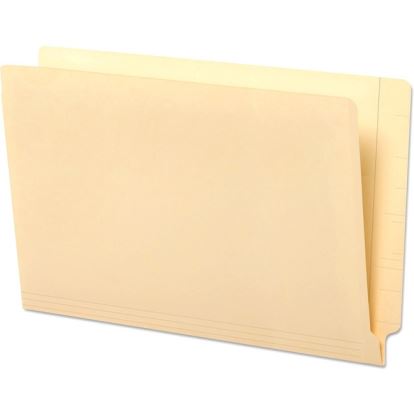 Universal Straight Tab Cut Legal End Tab File Folder 1