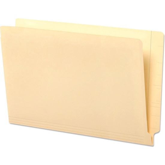 Universal Straight Tab Cut Legal End Tab File Folder 1