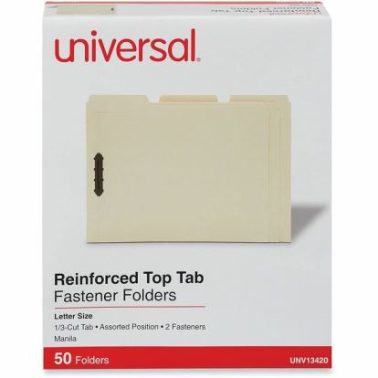 Universal 1/3 Tab Cut Letter Classification Folder 1