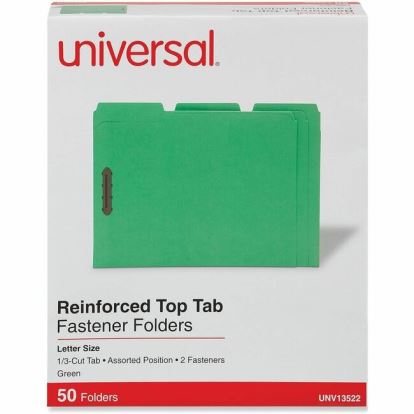 Universal 1/3 Tab Cut Letter Classification Folder 1