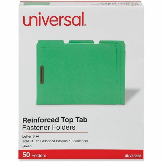 Universal 1/3 Tab Cut Letter Classification Folder 1
