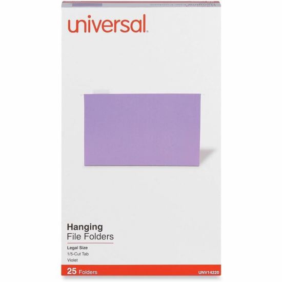Universal 1/5 Tab Cut Legal Hanging Folder 1
