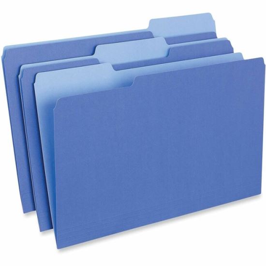 Universal 1/3 Tab Cut Legal Top Tab File Folder 1