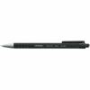 Universal Ballpoint Pen, Retractable, Medium 1 mm, Black Ink, Black Barrel, Dozen 4