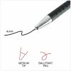 Universal Ballpoint Pen, Retractable, Medium 1 mm, Black Ink, Black Barrel, Dozen 5