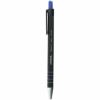 Universal Ballpoint Pen, Retractable, Medium 1 mm, Blue Ink, Blue Barrel, Dozen 1