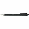 Universal Ballpoint Pen, Retractable, Fine 0.7 mm, Black Ink, Black Barrel, Dozen 4