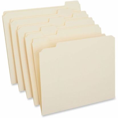 Universal 1/5 Tab Cut Letter Top Tab File Folder 1