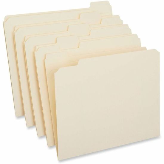 Universal 1/5 Tab Cut Letter Top Tab File Folder 1