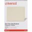 Universal Straight Tab Cut Letter Classification Folder 1