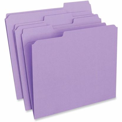 Universal 1/3 Tab Cut Letter Top Tab File Folder 1