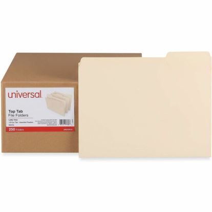 Universal 1/3 Tab Cut Letter Top Tab File Folder 1