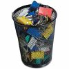 Universal Jumbo Steel Mesh Pencil Cup, 4.38" Diameter x 5.38"h, Black 3